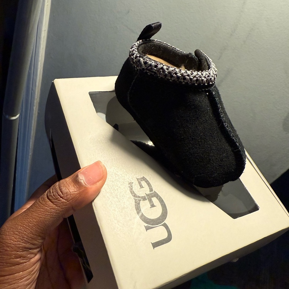 UGG Black Baby Booties